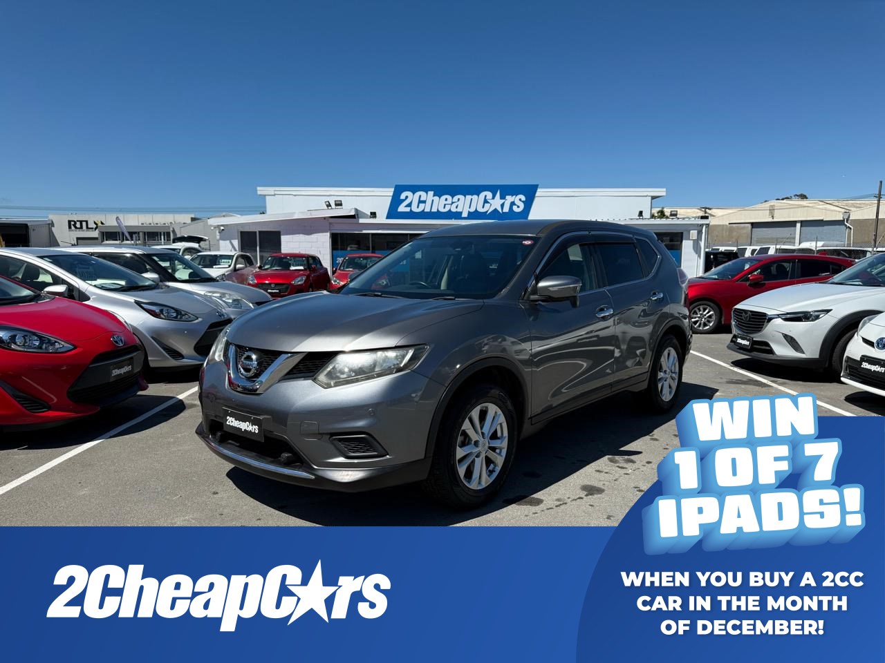 2016 Nissan X-Trail 4WD 7seats